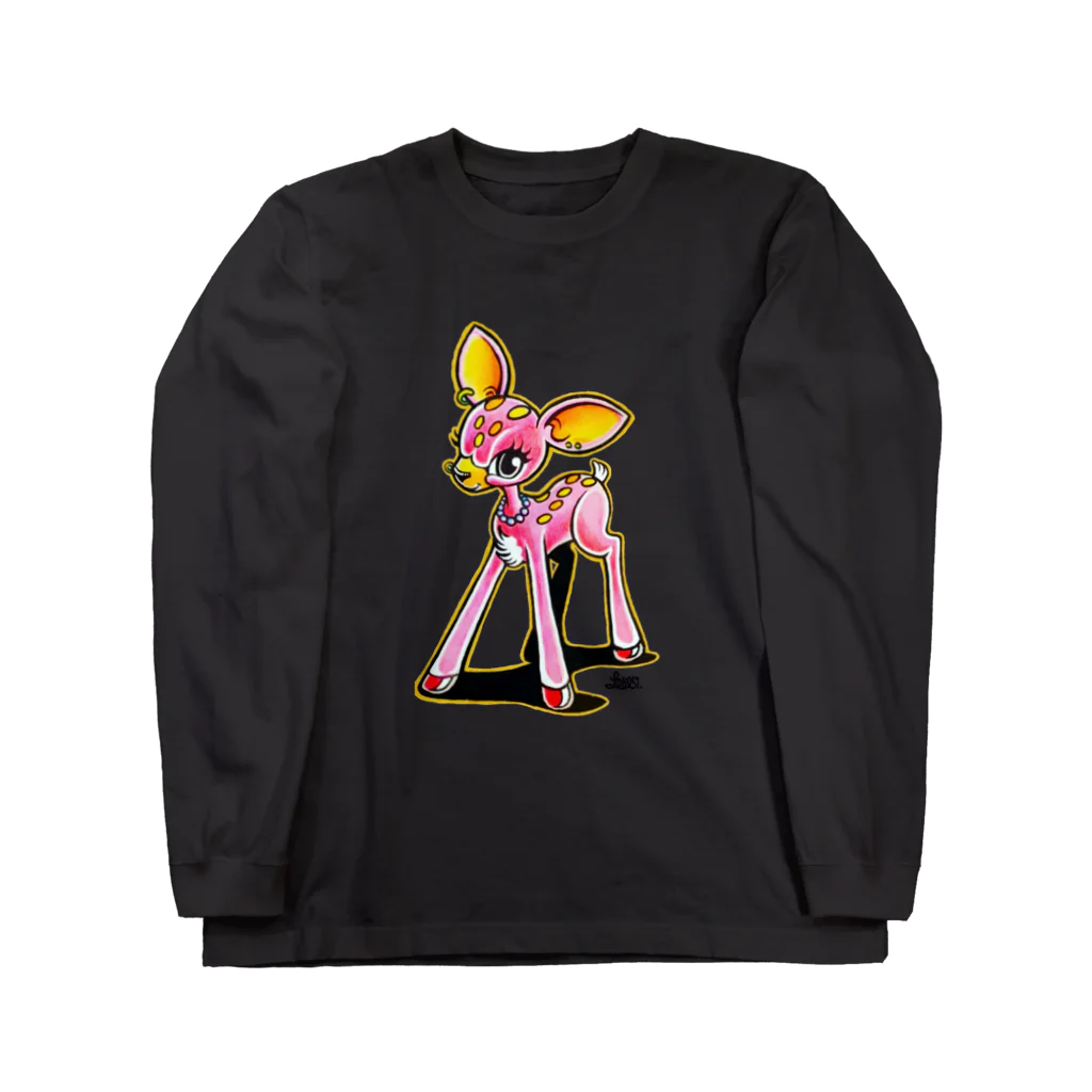 Mobile Gift Shop のAMSTELDAM  BAMBI  オリジナル ロングスリーブTシャツ