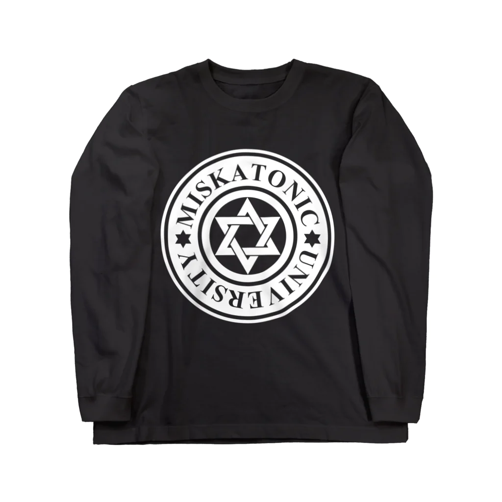 AURA_HYSTERICAのMISKATONIC UNIVERSITY Long Sleeve T-Shirt