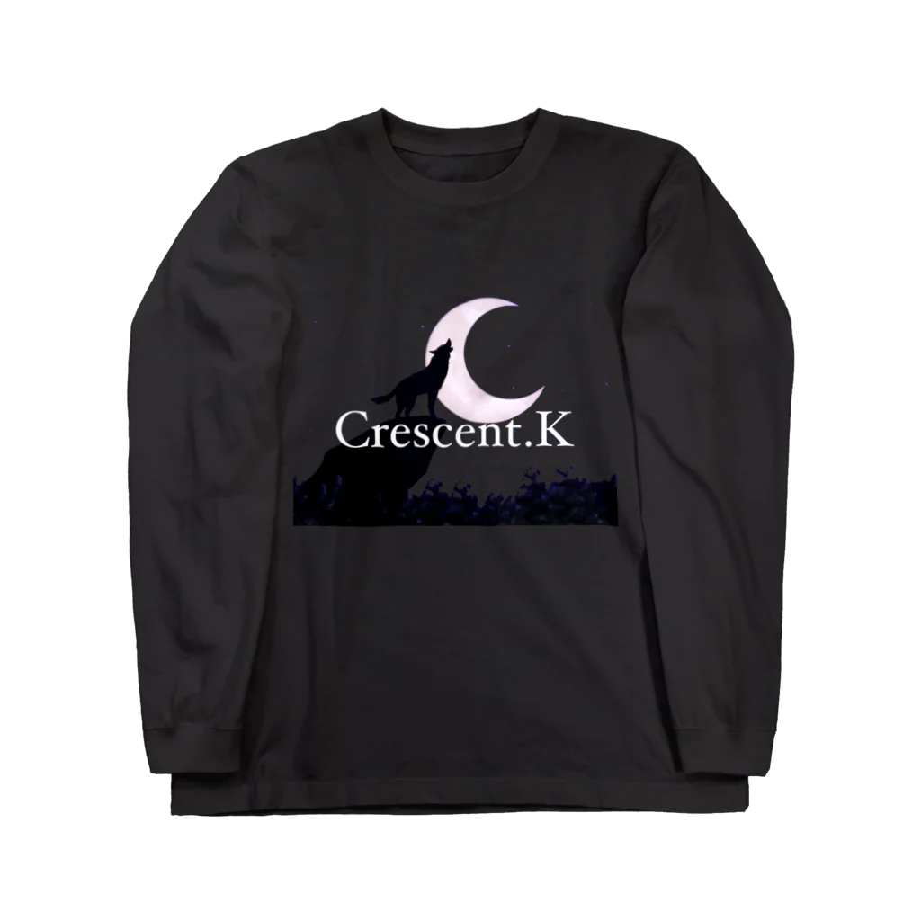 Crescent.KのCrescent.K 2021 collection  Crescent-Wolf【クレセント-ウルフ】 ロングスリーブTシャツ