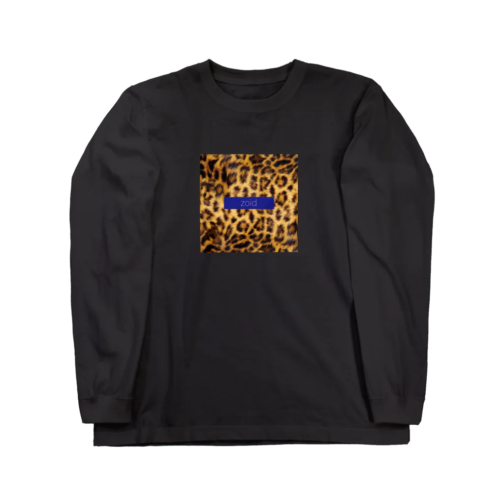 ZOIDのzoid Leopard Logo Long Tee ロングスリーブTシャツ