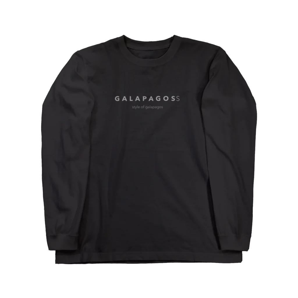 California StockingのGALAPAGOSS ※グレーの文字 ロングスリーブTシャツ