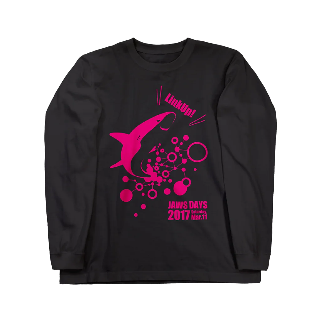 JAWS-UGのJAWS DAYS 2017 LinkUp PINK Long Sleeve T-Shirt