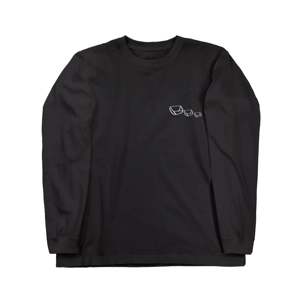 小ばち屋の小ばち屋　スタッフT　白線 Long Sleeve T-Shirt