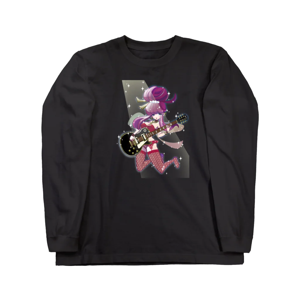 あいすくりーむやさんのハードロック弁財天 Long Sleeve T-Shirt