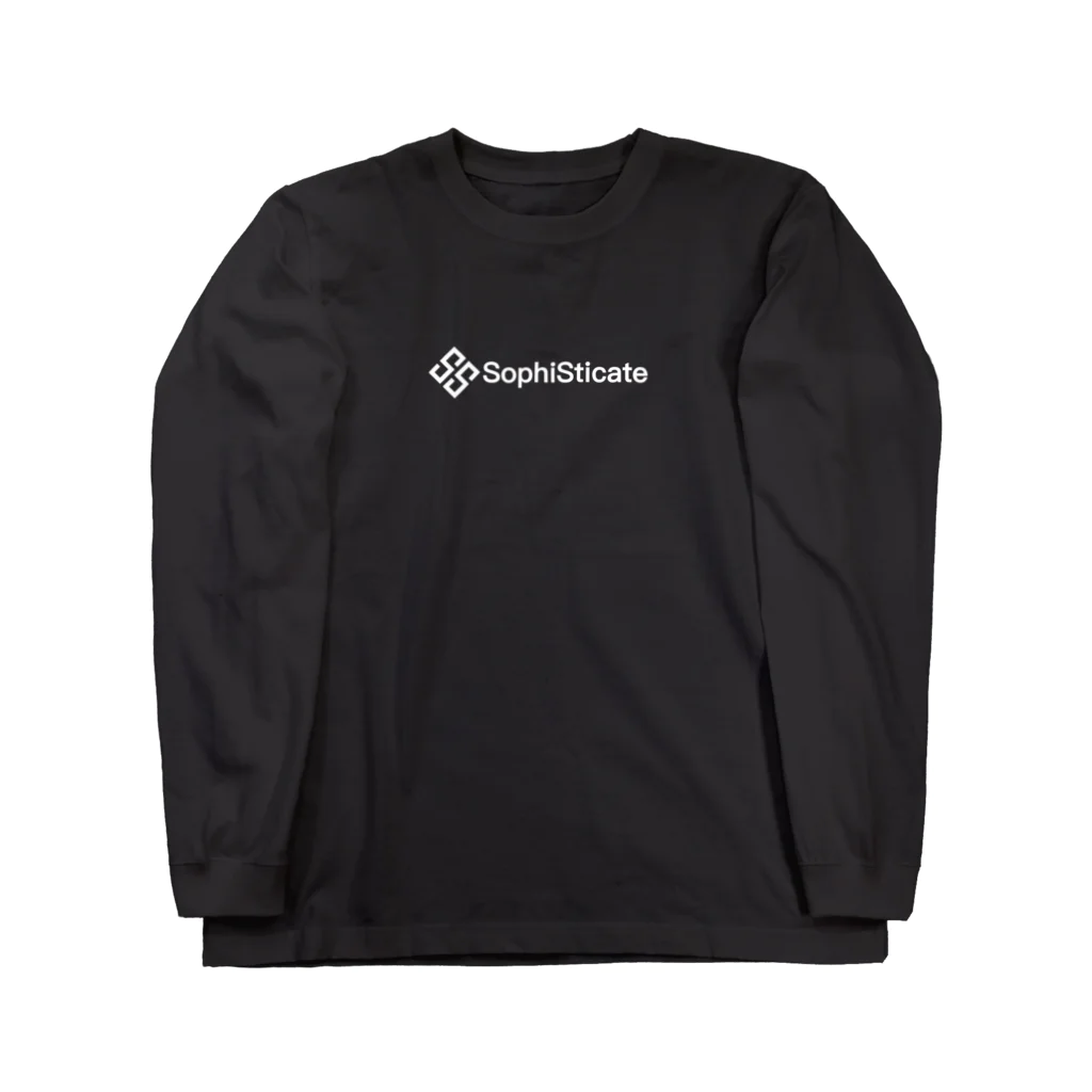 SophiSticateのSophiSticate 半長胸ロゴTシャツ ブラック ロングスリーブTシャツ