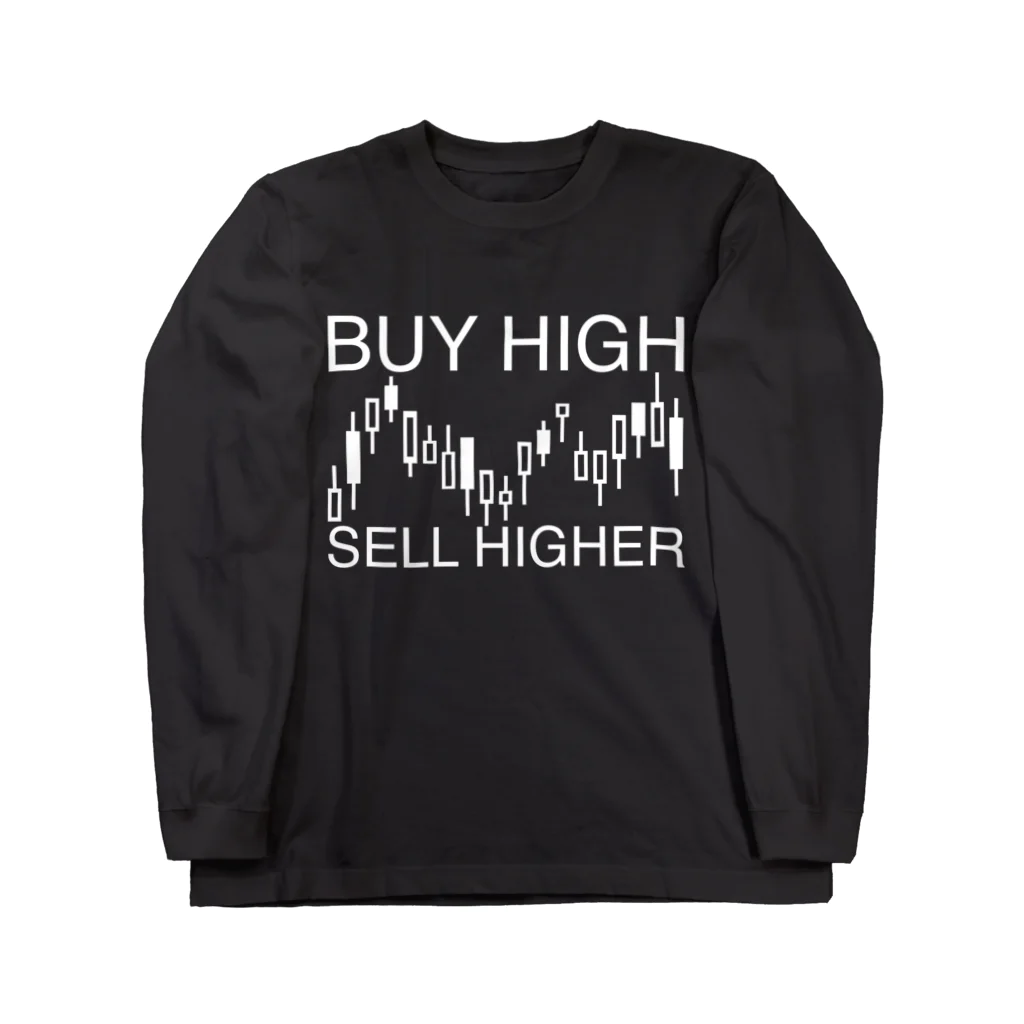 AURA_HYSTERICAのBuy high, sell higher Long Sleeve T-Shirt