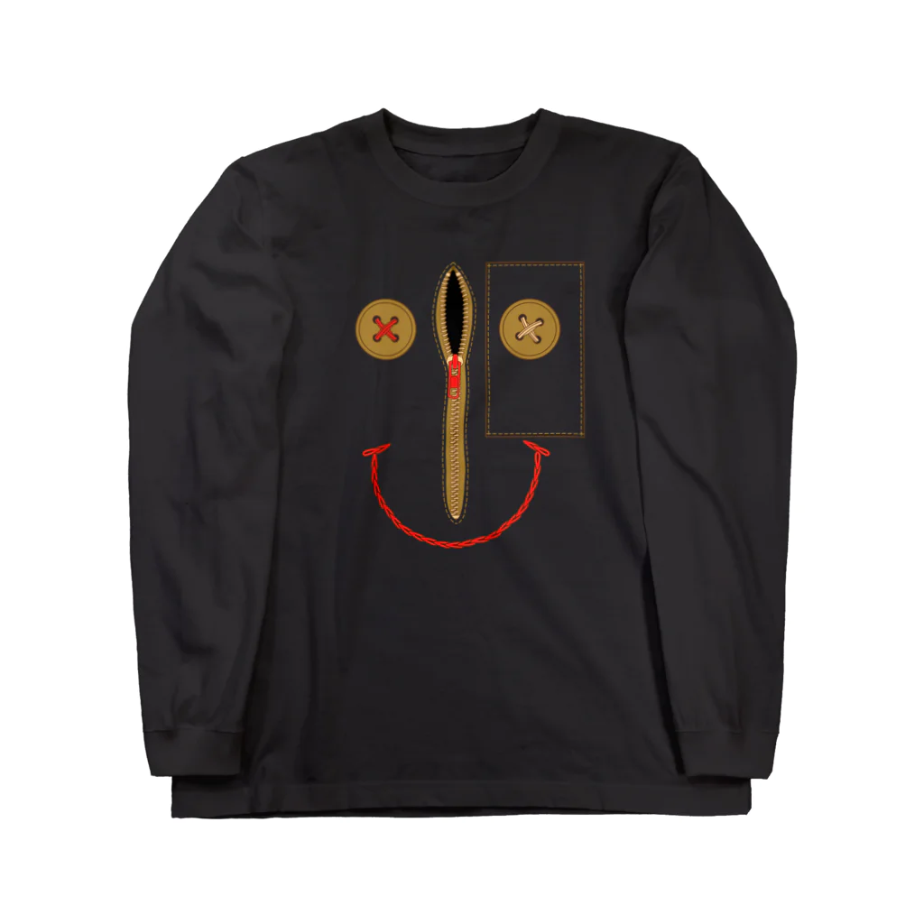 yuccoloのsewing smile Long Sleeve T-Shirt