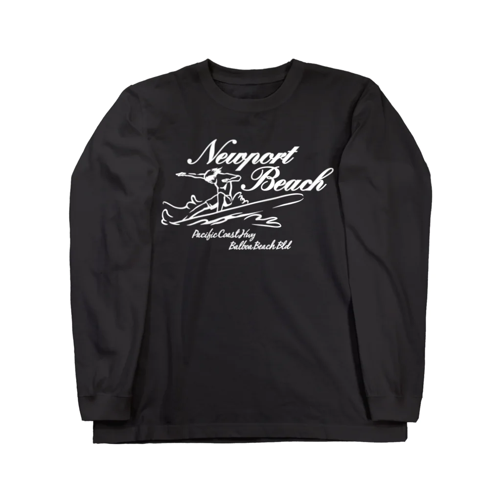 JOKERS FACTORYのNEWPORT BEACH  DARK COLOR VERSION ロングスリーブTシャツ