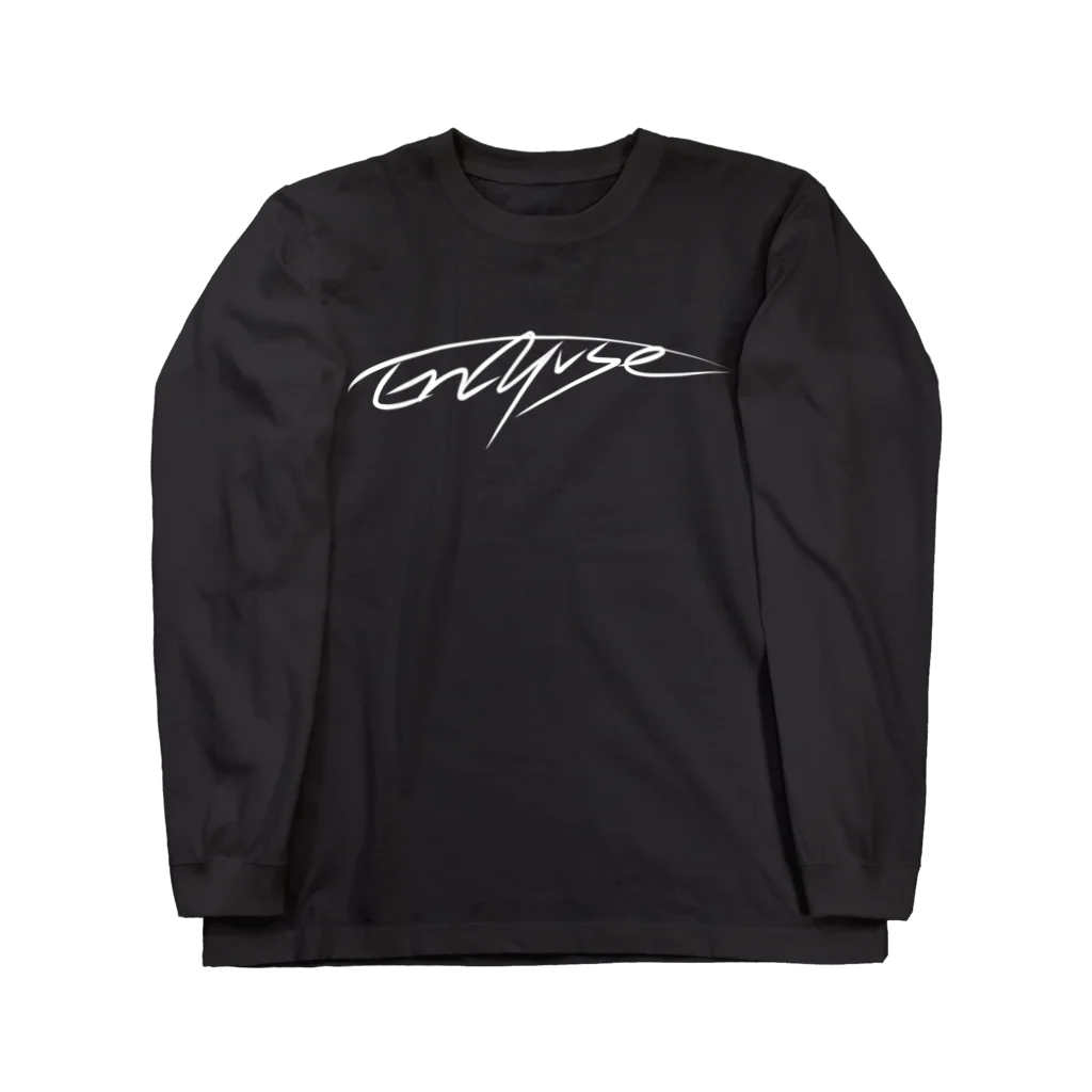 EnYuseのEnYuseフェザーロゴ（白） Long Sleeve T-Shirt