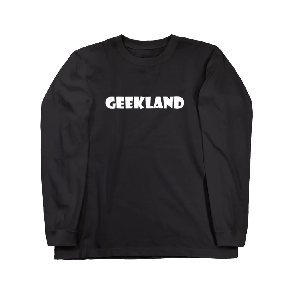 ギークランドの可愛いロゴシリーズ Long Sleeve T-Shirt