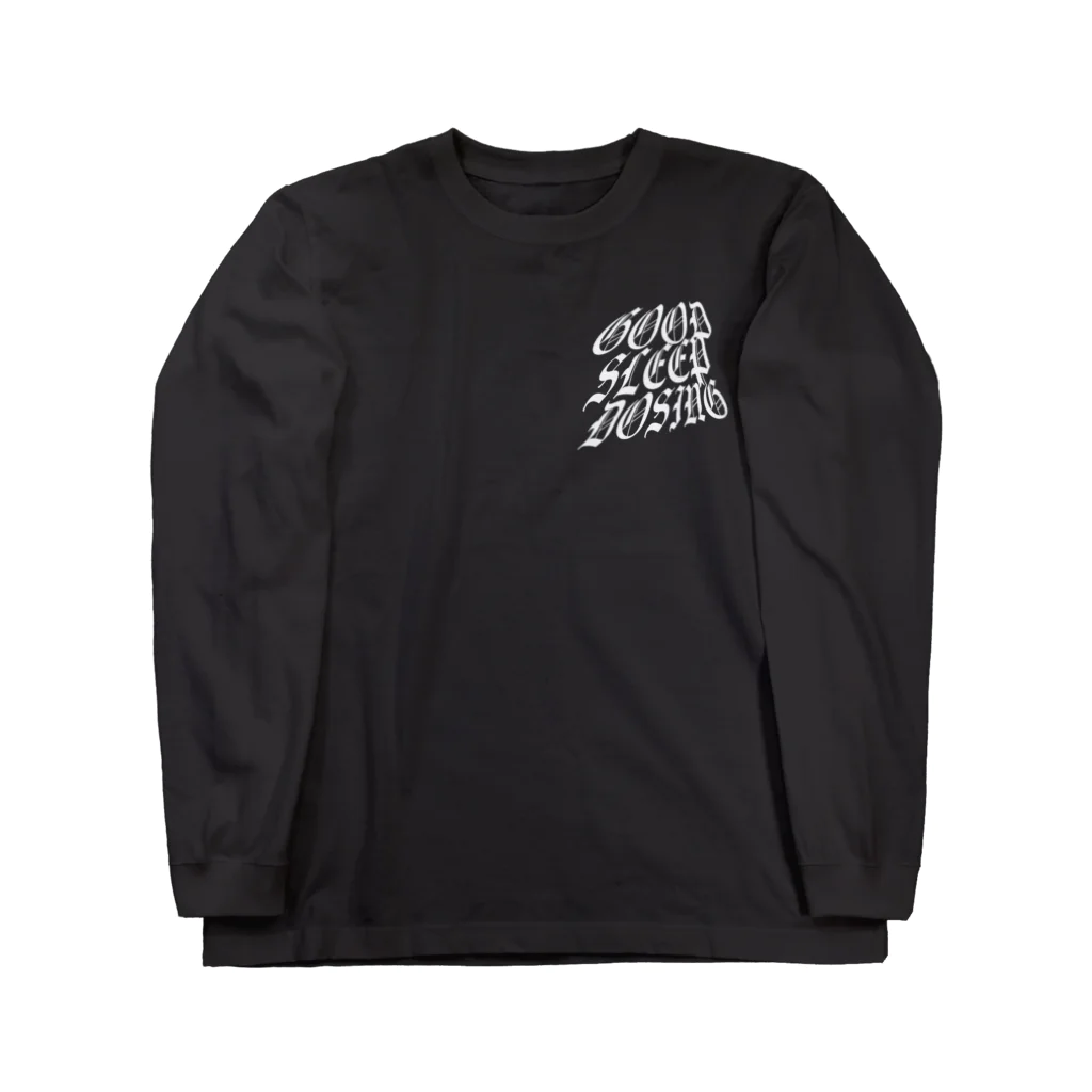 合法マリファナラーメンニキ(KATO JACKSON)のGOOD SLEEP DOSING ロングスリーブTシャツ