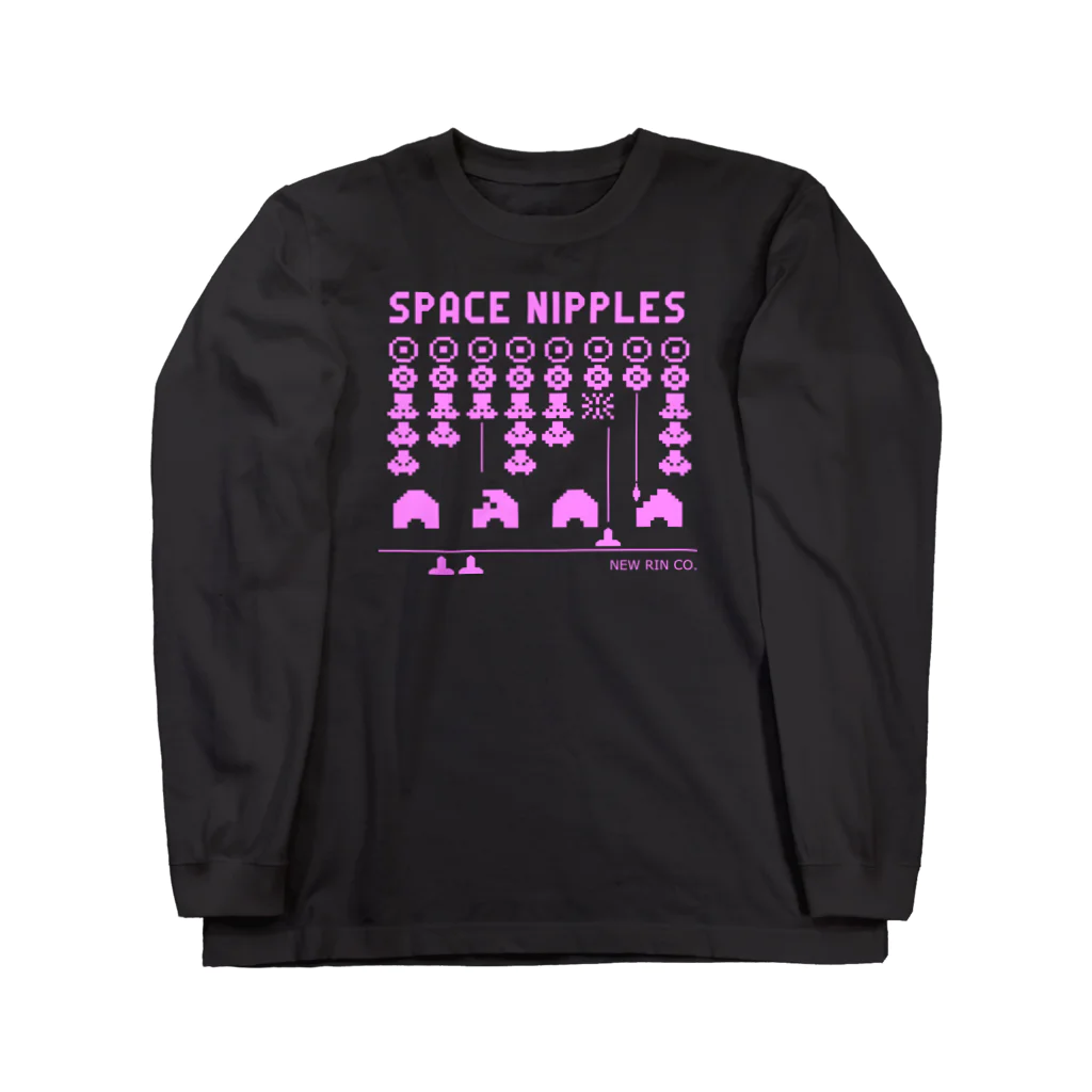 new-rinのSPACE NIPPLES ロングスリーブTシャツ