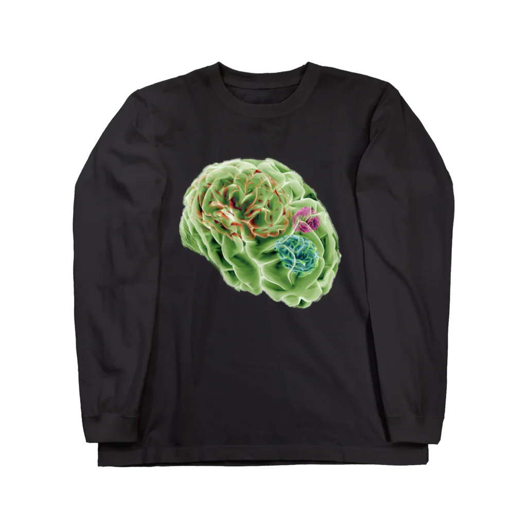 kobayasiraitaのamnesia (BRAINS UP) ロングスリーブTシャツ