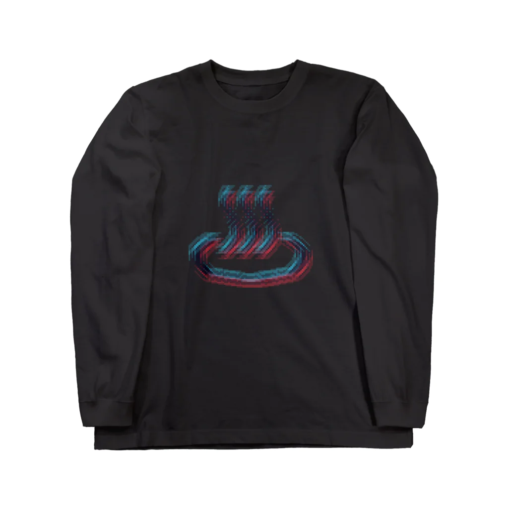 ファクトンのおしゃれな銭湯マーク Long Sleeve T-Shirt