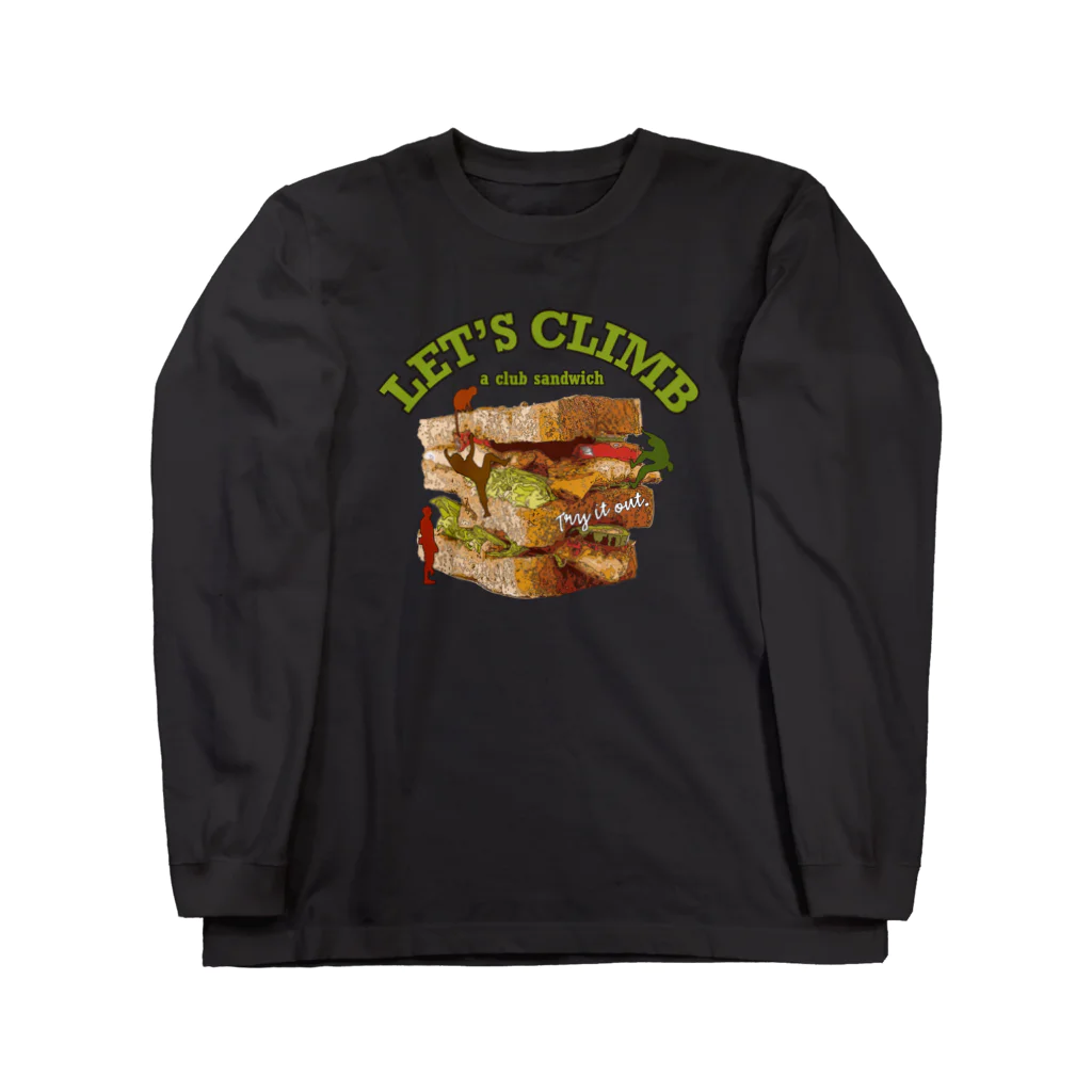 HIGEQLOのClimbing c-sandwich ロングスリーブTシャツ