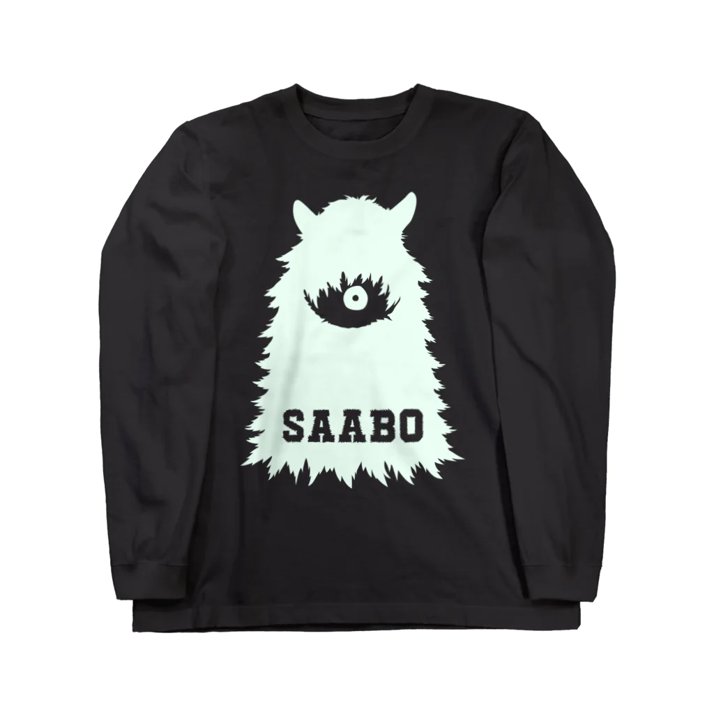 SAABOのSAABO_FUR_ForestMan_L_W ロングスリーブTシャツ