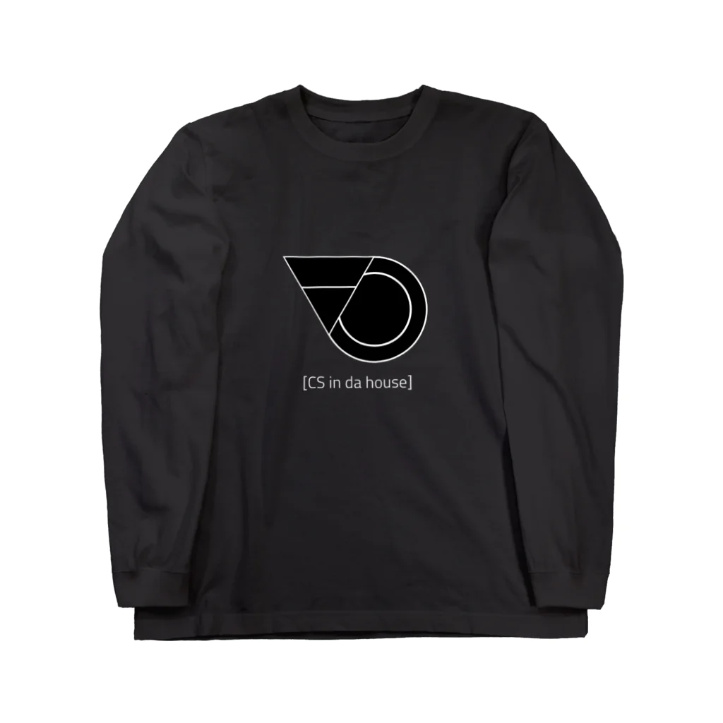 CS in da houseのCS in da house Black series Long Sleeve T-Shirt