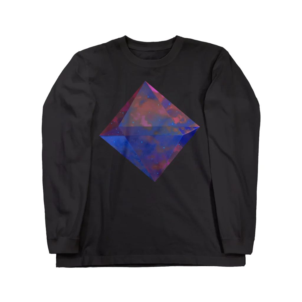 chihacoの夕空の８面体 Long Sleeve T-Shirt