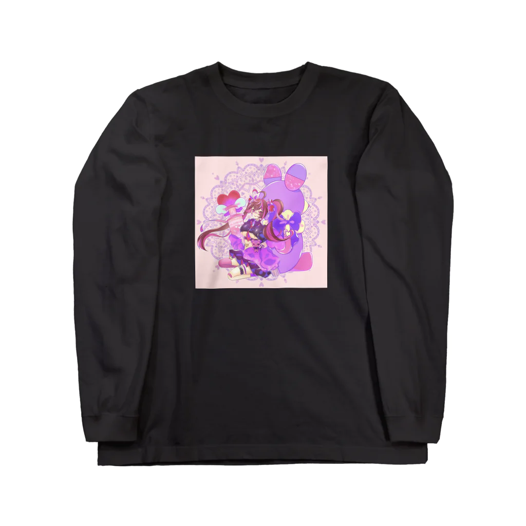 Rimε・●・зstoreのやみかわぷりんちゃん2 Long Sleeve T-Shirt