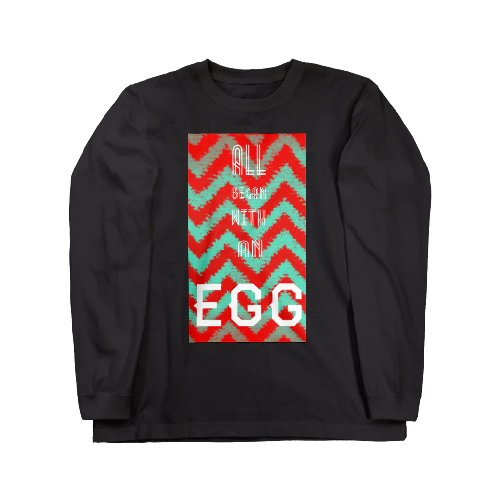 WACのEGG ロングスリーブTシャツ