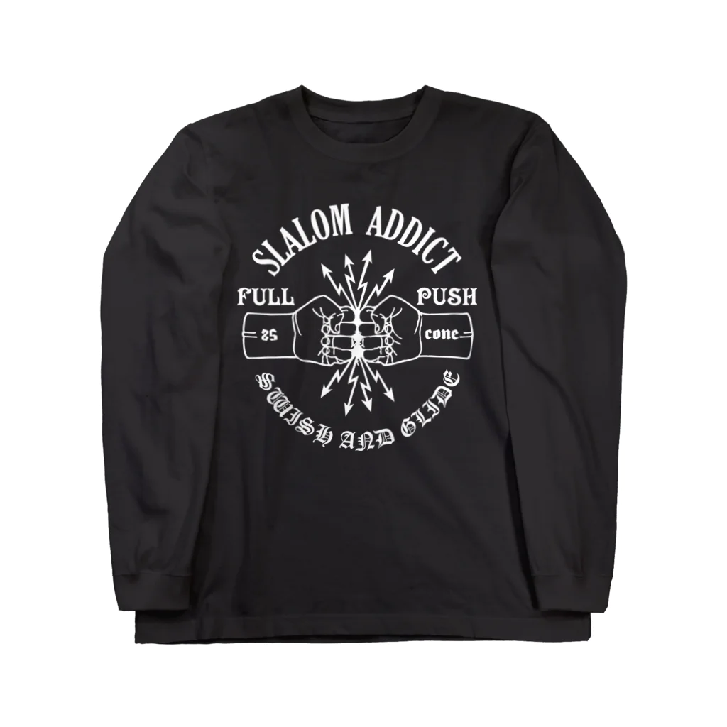 SnowishMarketのSLALOM ADDICT ロングスリーブTシャツ