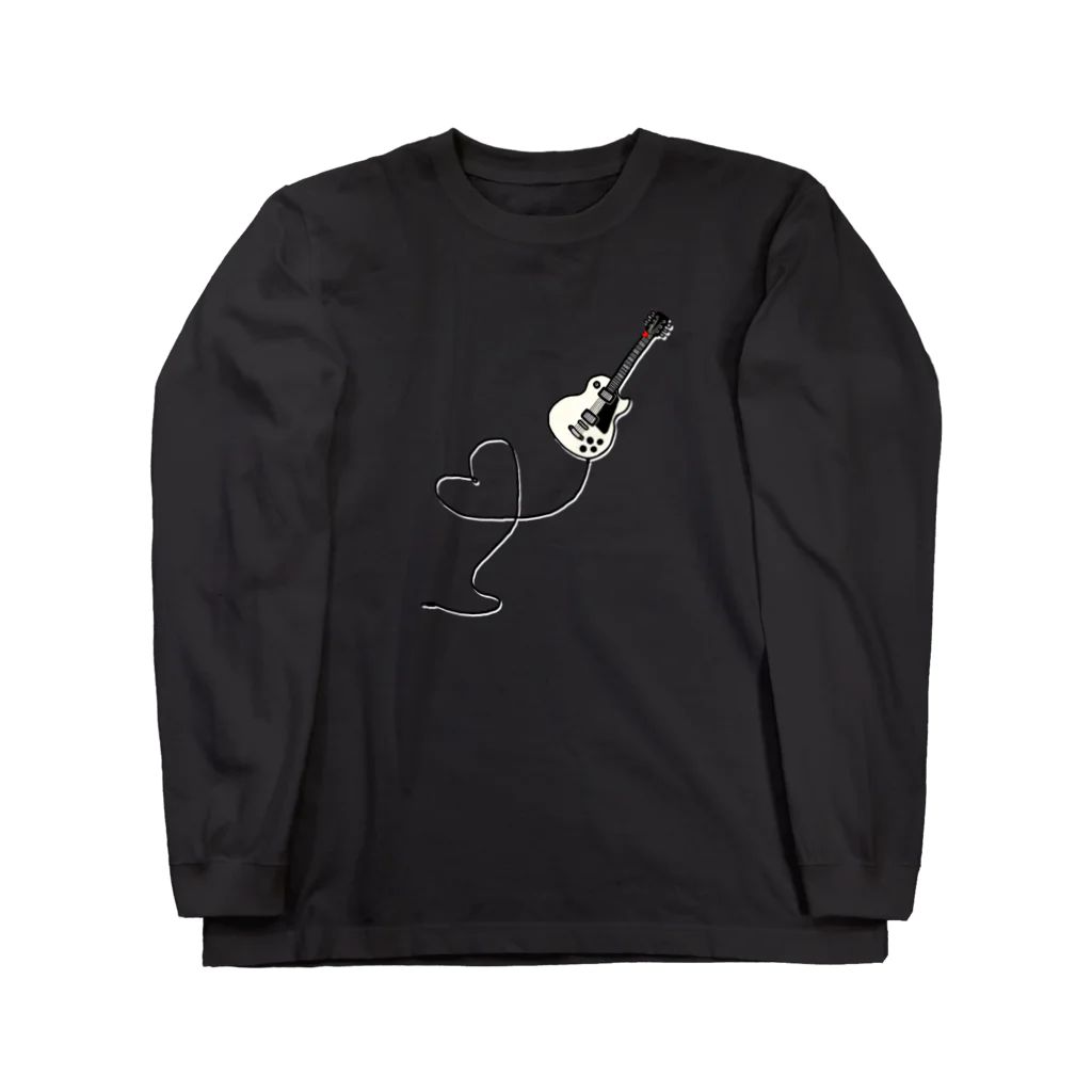 myonbitalのLoveGuitar Long Sleeve T-Shirt