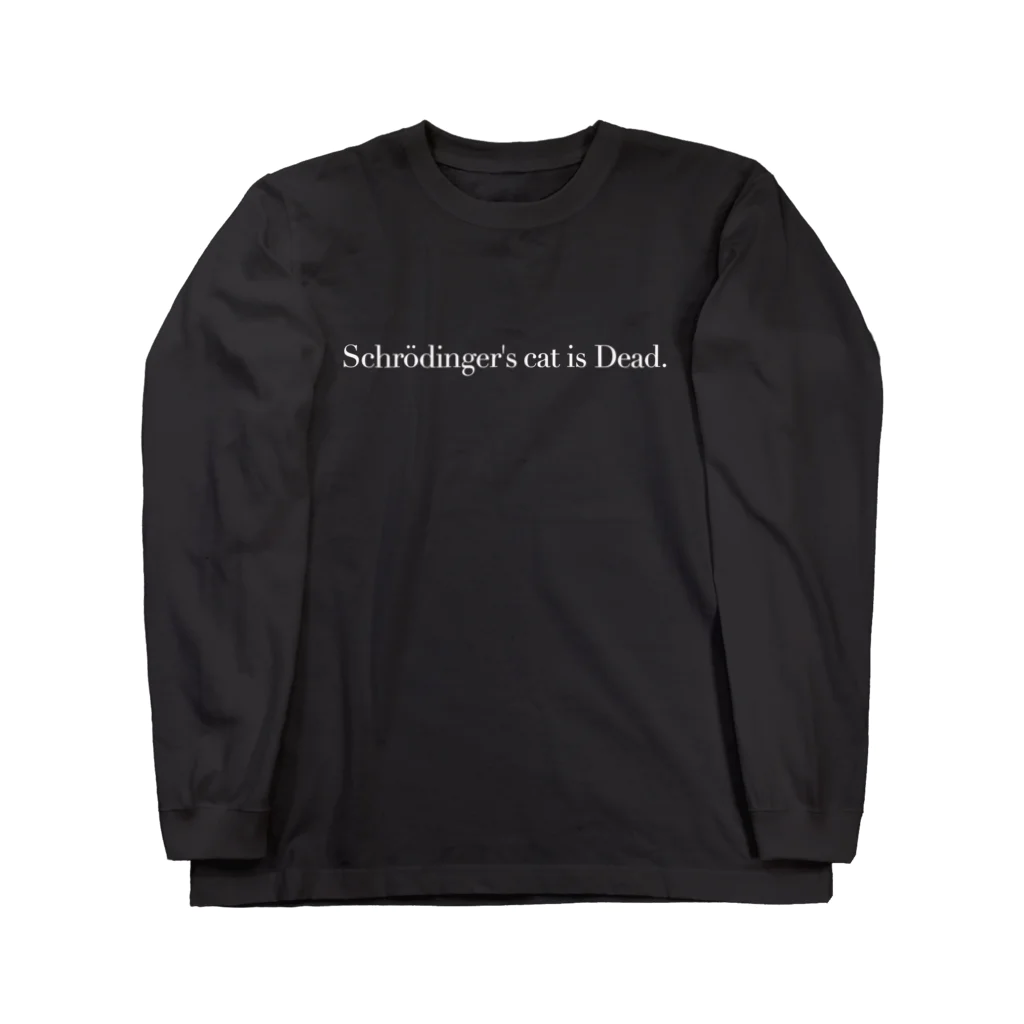 Desktop Labのシュレーディンガーの猫 Long Sleeve T-Shirt