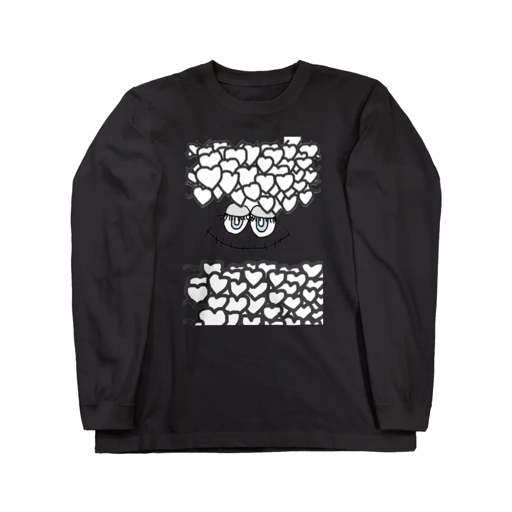 。のハートにこちゃん Long Sleeve T-Shirt