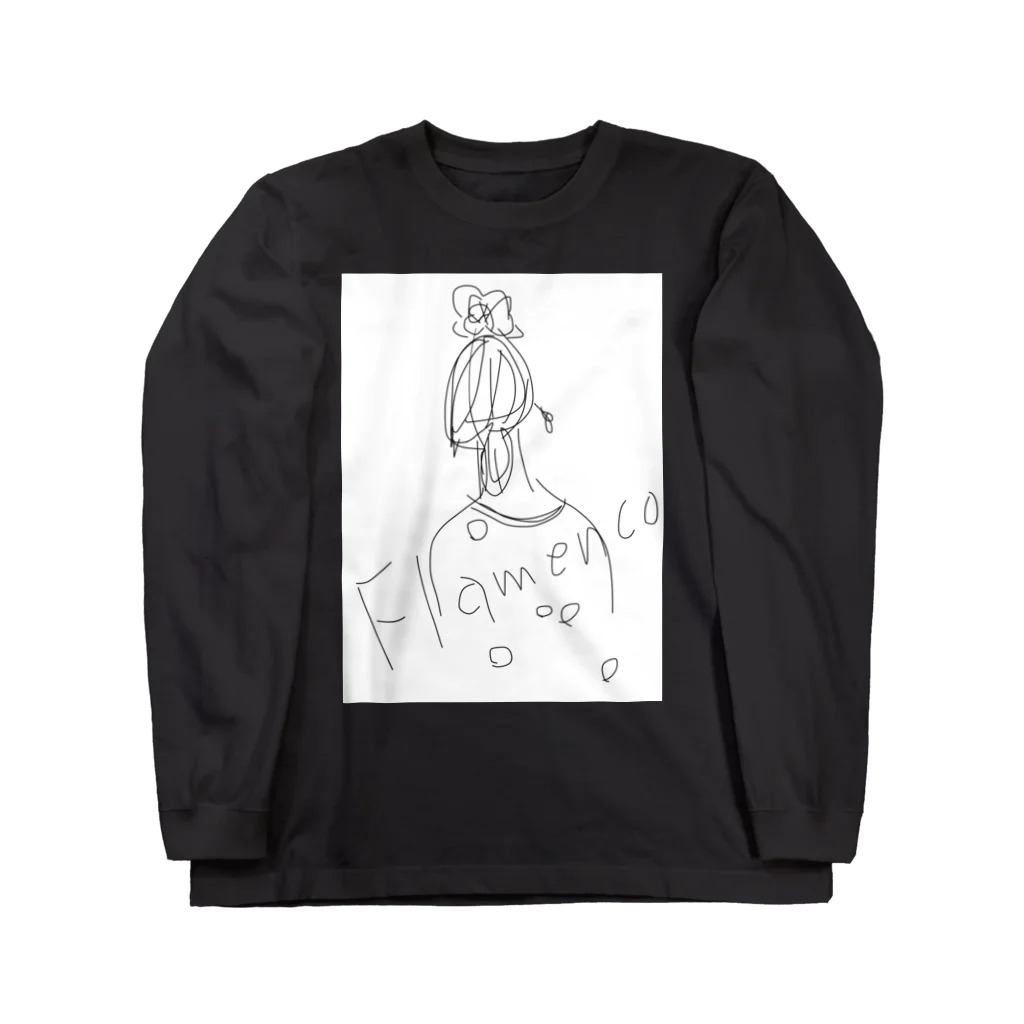 perflaのフラメンコ Long Sleeve T-Shirt