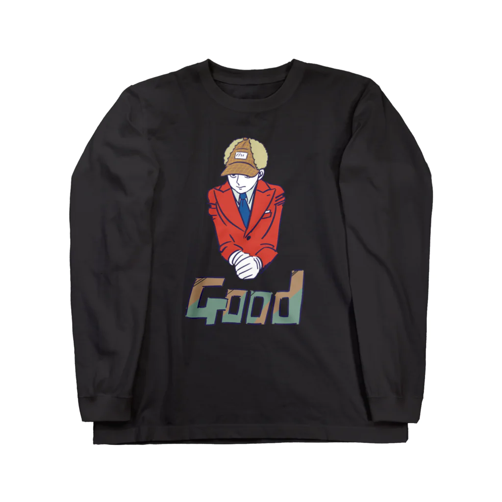 柳沢ユーヲのWILL BE GOOD MAN ロングスリーブTシャツ