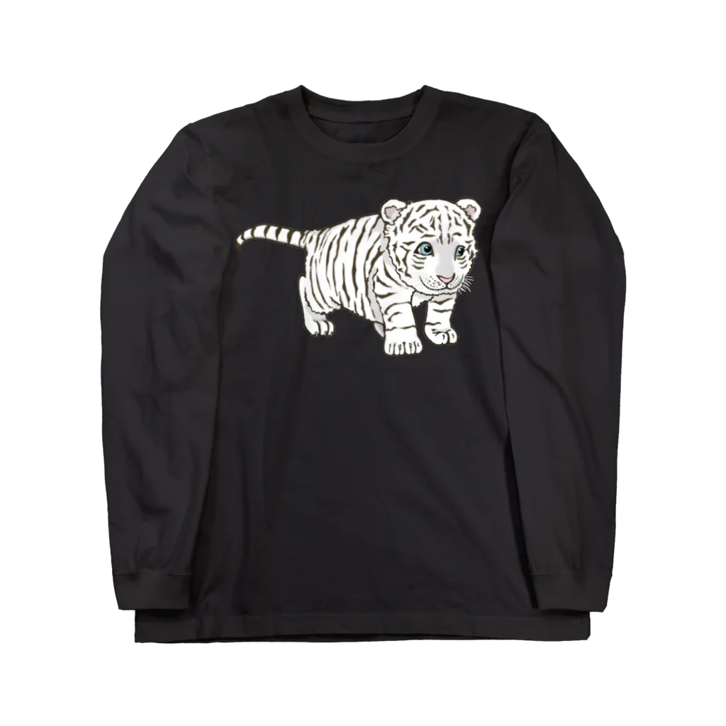 LalaHangeulの白虎の仔 Long Sleeve T-Shirt