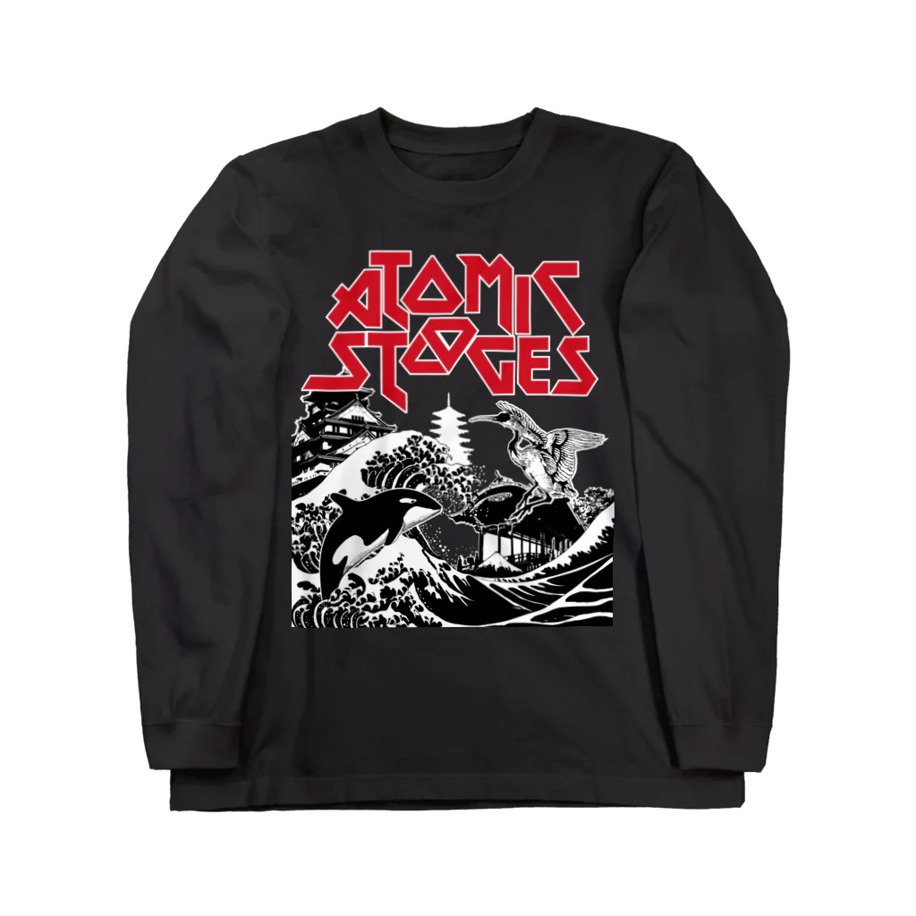 ribol のAtomic stooges JAPAN wear Long Sleeve T-Shirt