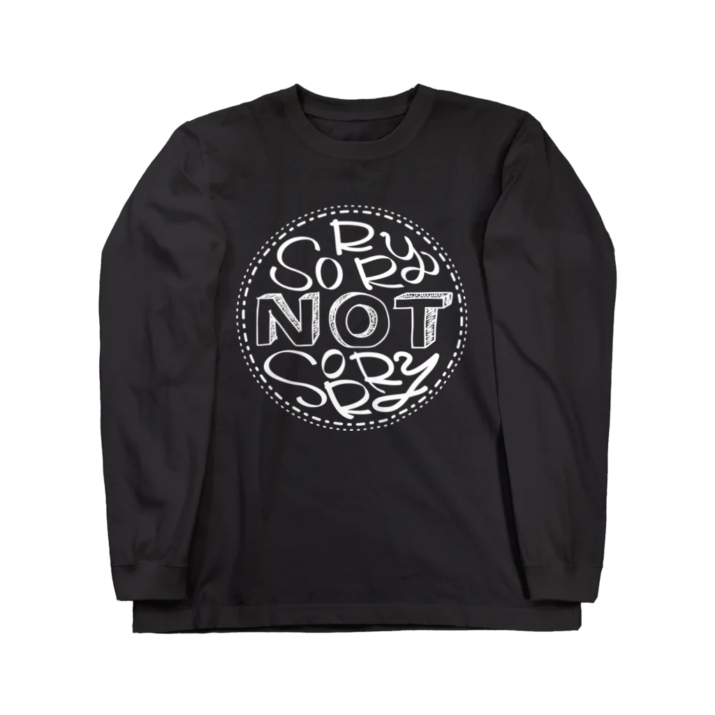 oratioのまったく悪いと思っていないよ。　スラング Tシャツ Long Sleeve T-Shirt