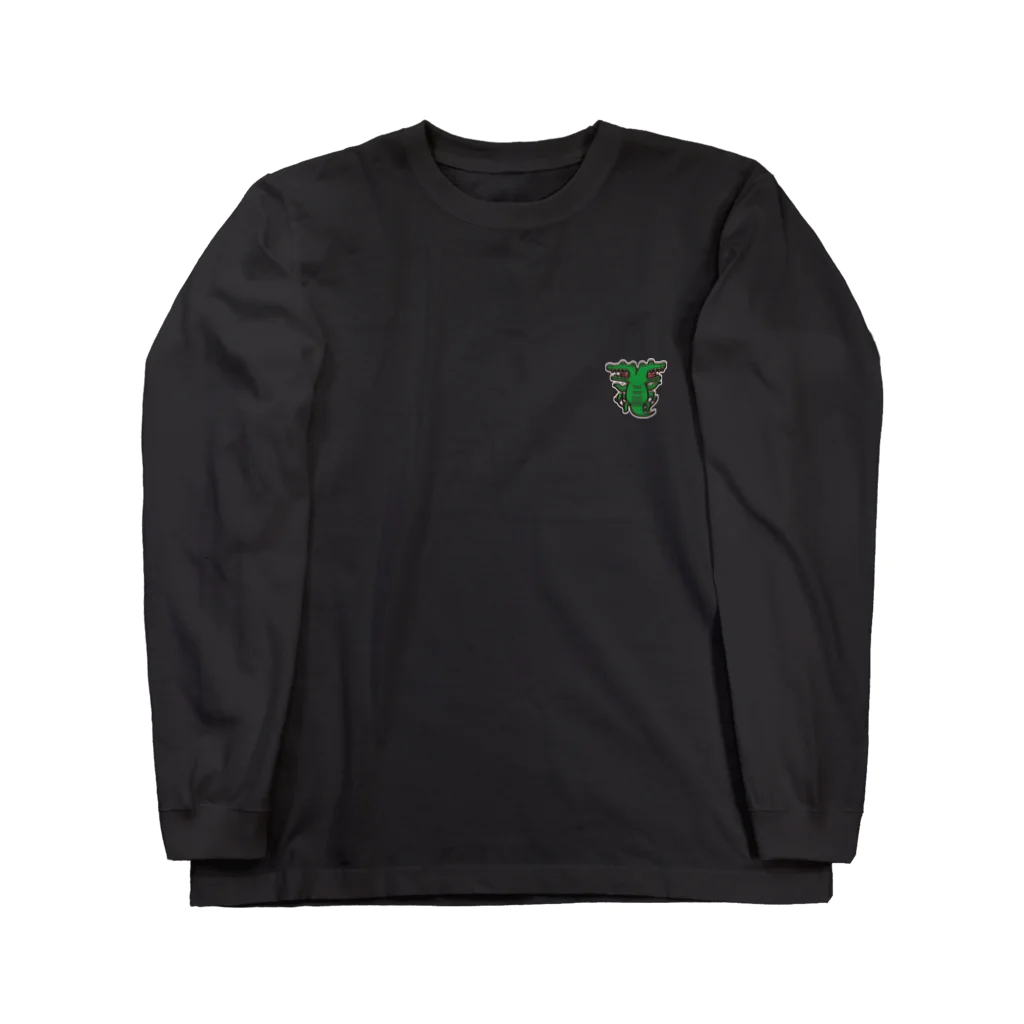 ただとま屋の単独で慌てるワニ Long Sleeve T-Shirt