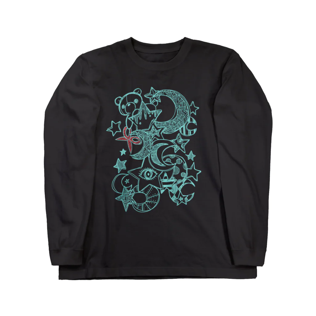 みゃい🧸🐾のはさみくみゃスター Long Sleeve T-Shirt