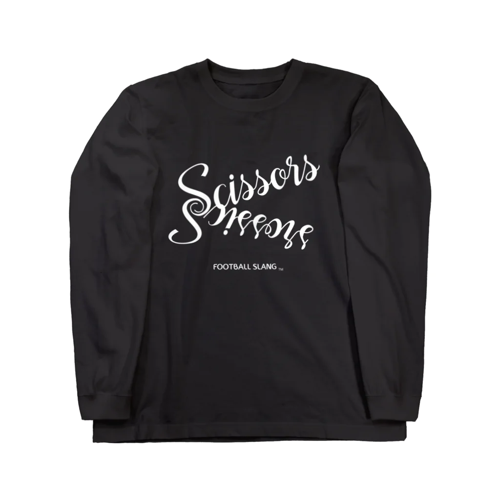 FOOTBALL SLANGのscissors Long Sleeve T-Shirt