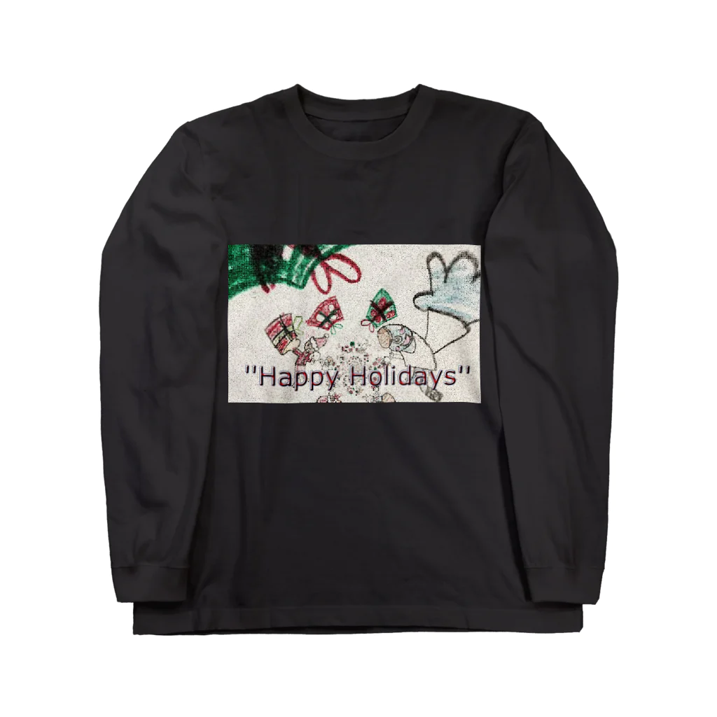 kityiのクリスマスグッズ ロングスリーブTシャツ