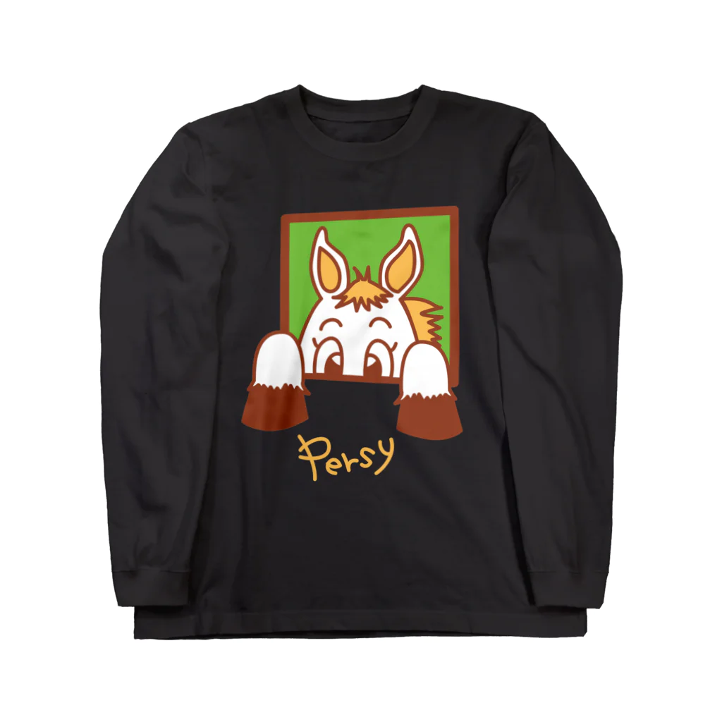 ponygolandのPersy(パーシー君） ロングスリーブTシャツ