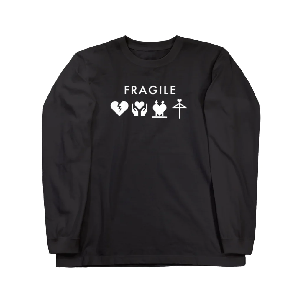 ﾏｲﾆﾁﾊﾚﾉﾋ。のFRAGILE Long Sleeve T-Shirt