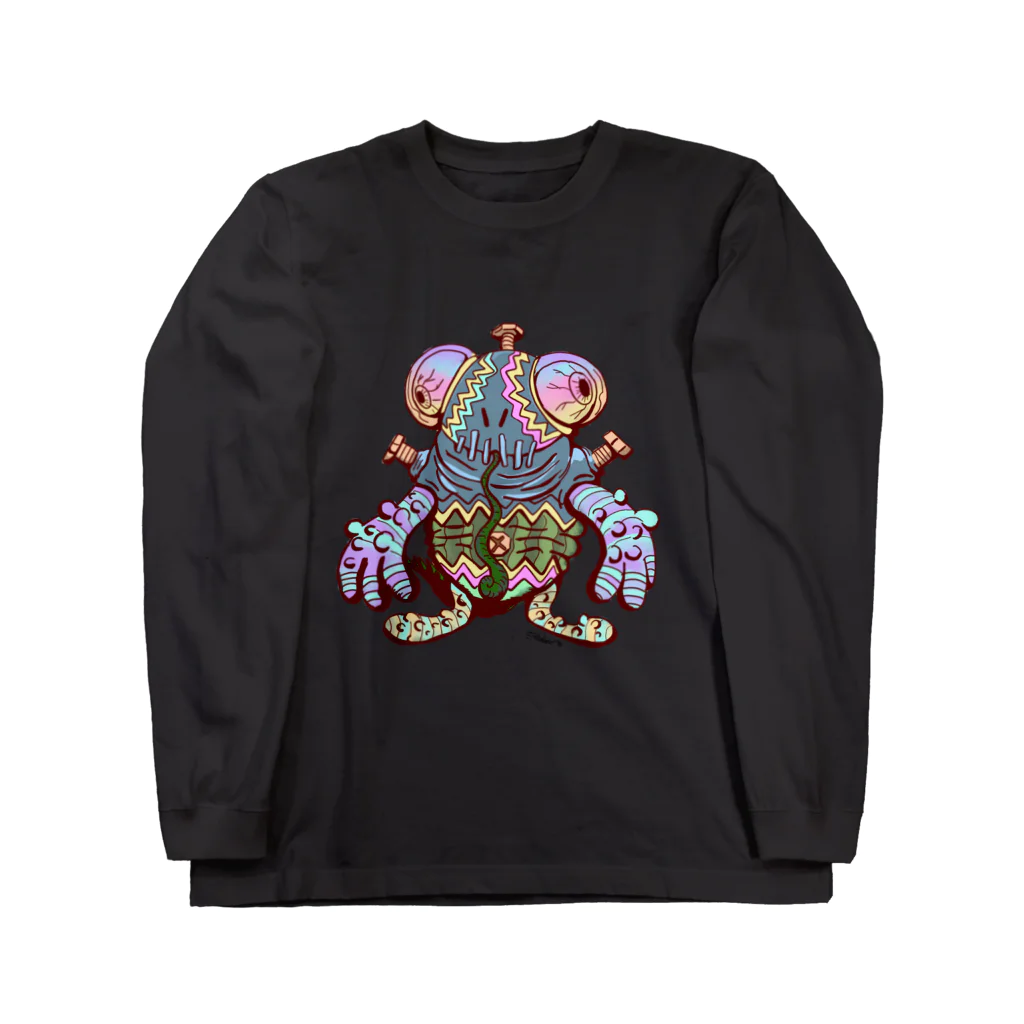 ガラクタのカメレオン怪獣 Long Sleeve T-Shirt