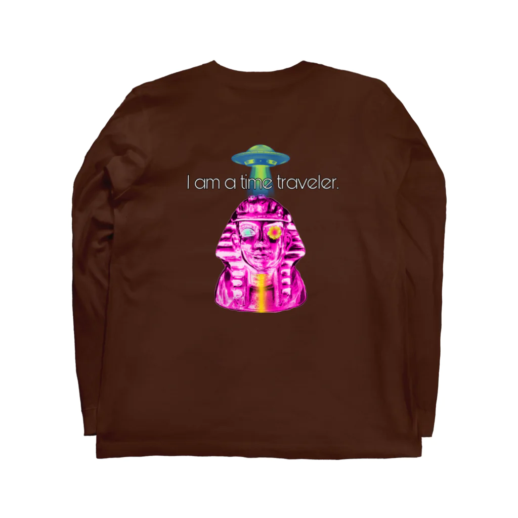 シンクロ加速しんごちゃんネルのトラベラー前後 Long Sleeve T-Shirt :back