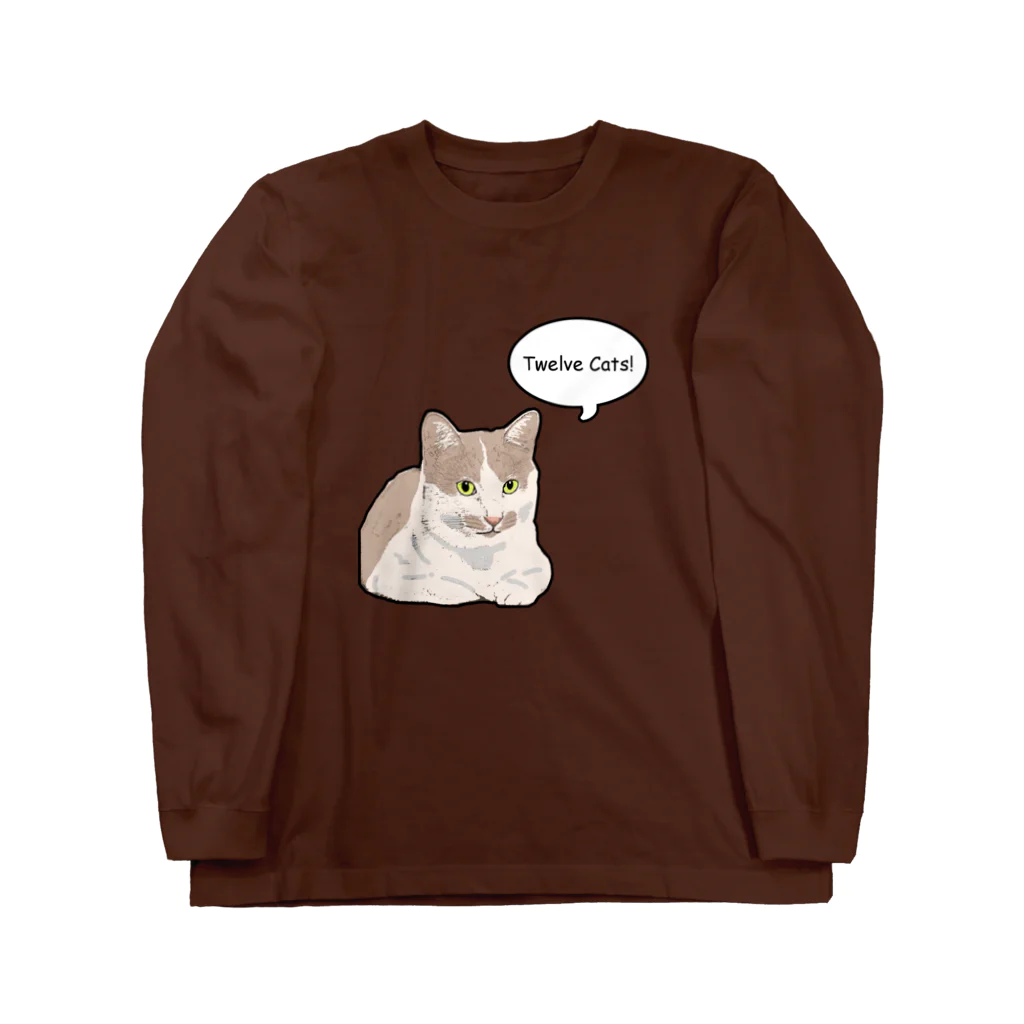Twelve CatsのCOMIC! 5 ロングスリーブTシャツ