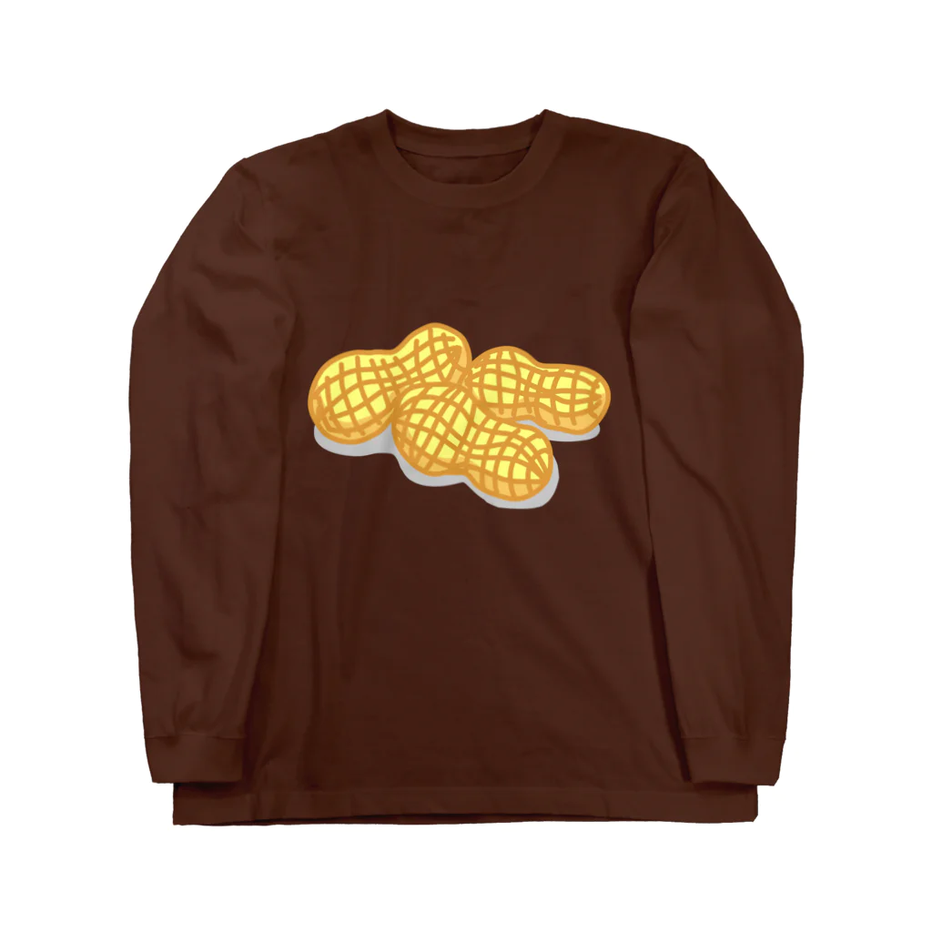 LUVHOLICのほぼピーナツ Long Sleeve T-Shirt