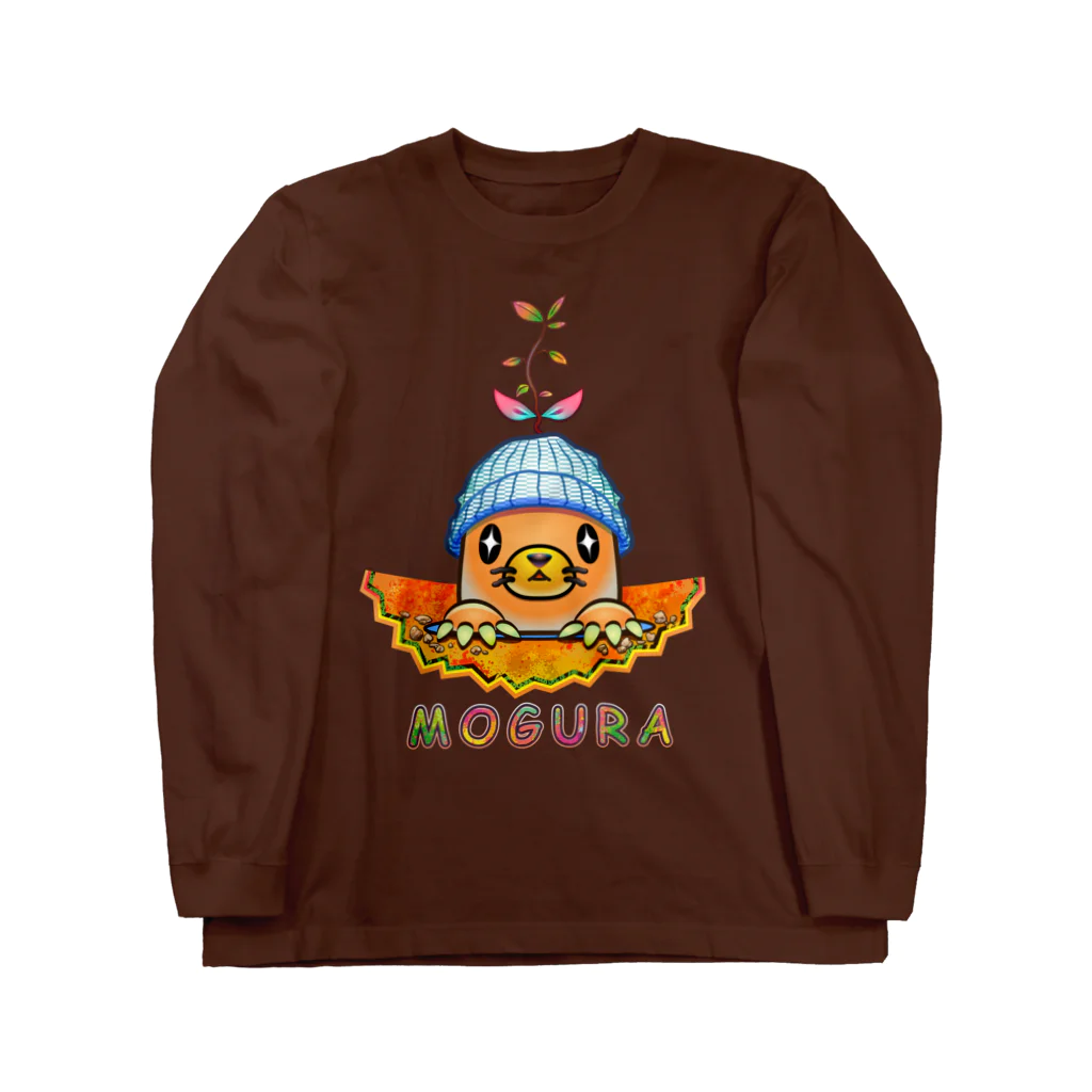 Furoringasの店の雑草モグラ Long Sleeve T-Shirt