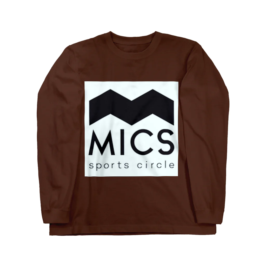 MICS 愛知メモリアルスポーツサークルのMICS公式グッズ ロングスリーブTシャツ