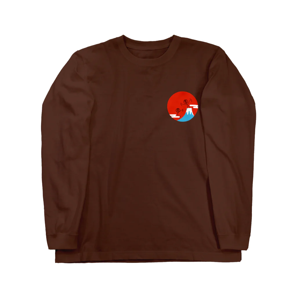 TOWOMOFUのFuji-tozan-unjyo Long Sleeve T-Shirt