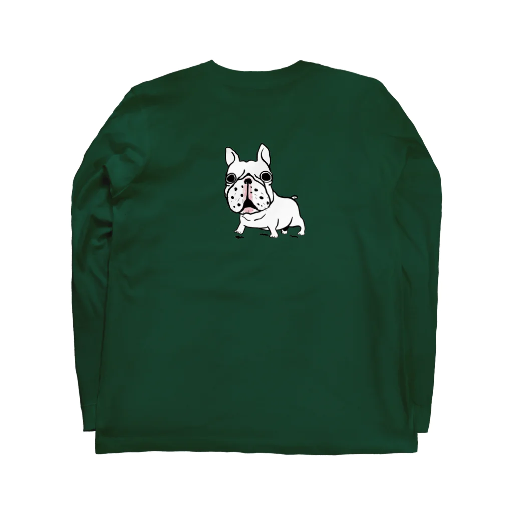 ブヒーズのSNUB NOSE DOGS※フレンチブルドッグ※ ロングスリーブTシャツの裏面