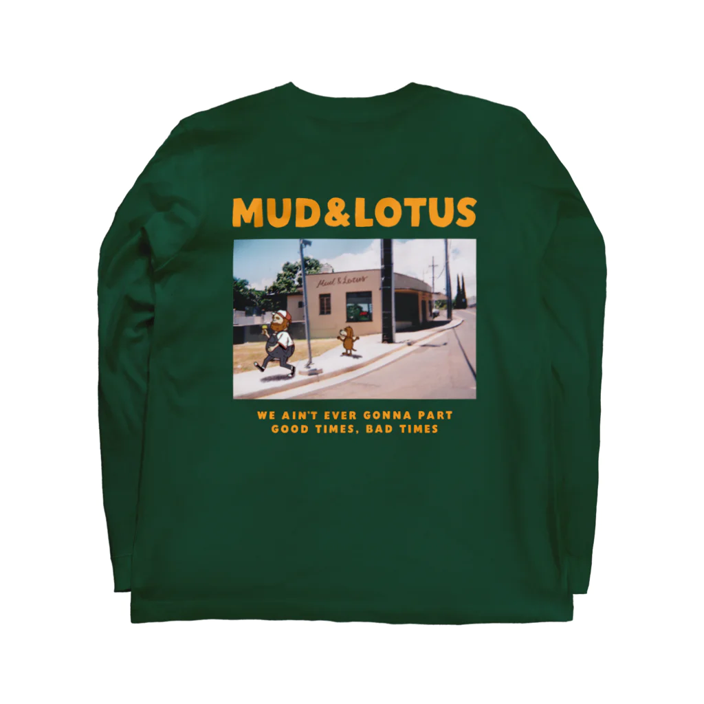 MUD AND LOTUSのGOOD TIMES,BAD TIMES ロングスリーブTシャツの裏面