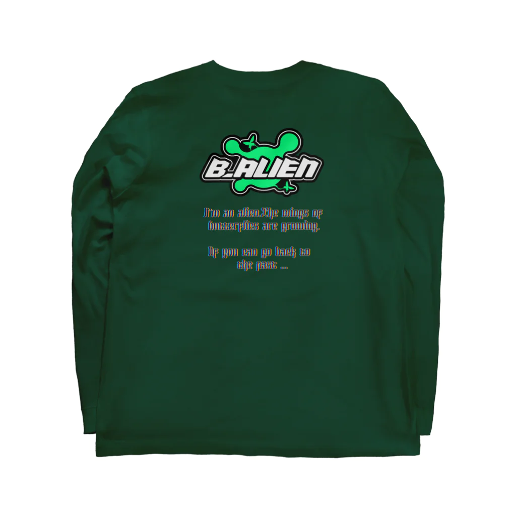 B_ALIENのB.ALIEN no.3 Long Sleeve T-Shirt :back