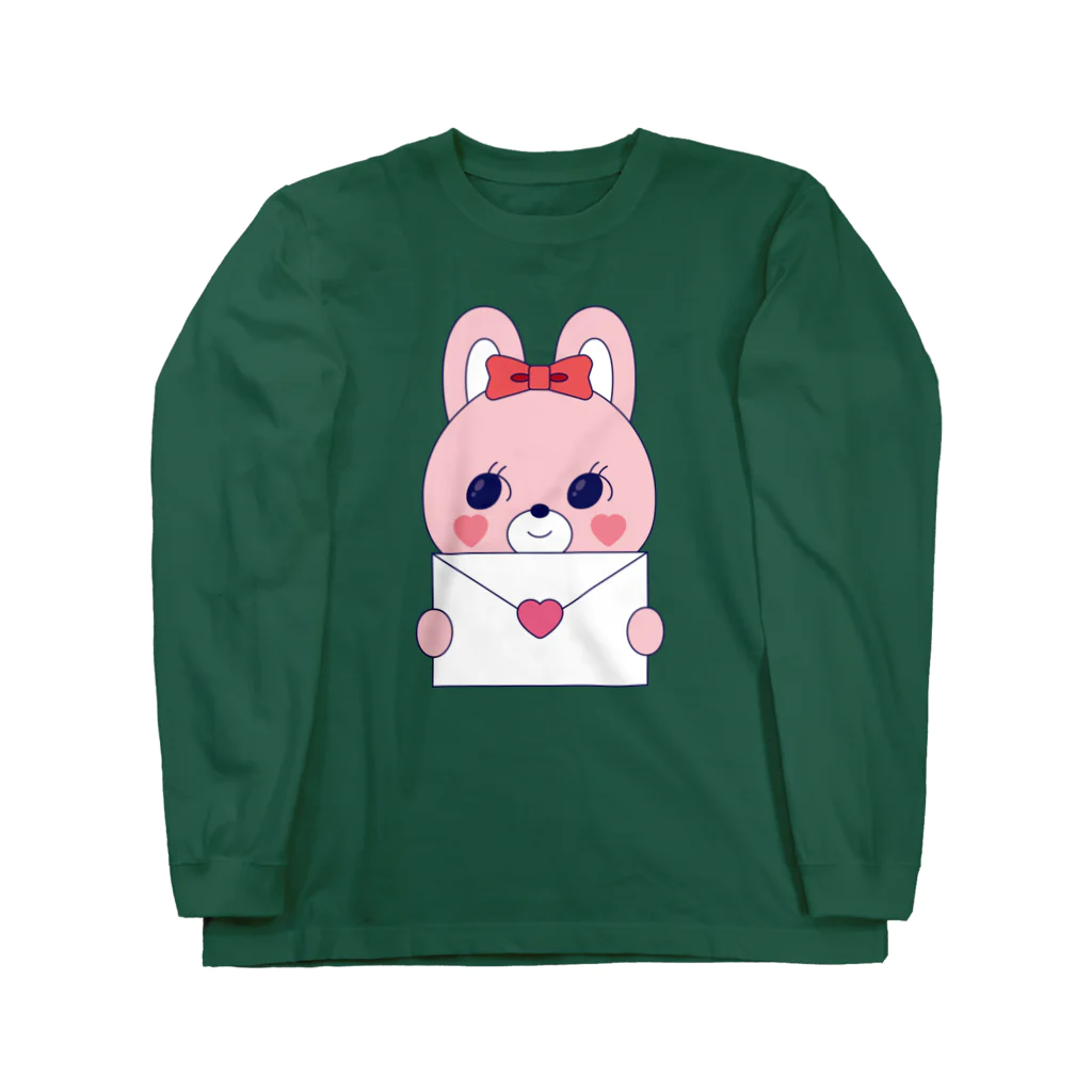 きっちゃんのときめきショップのラブレター Long Sleeve T-Shirt